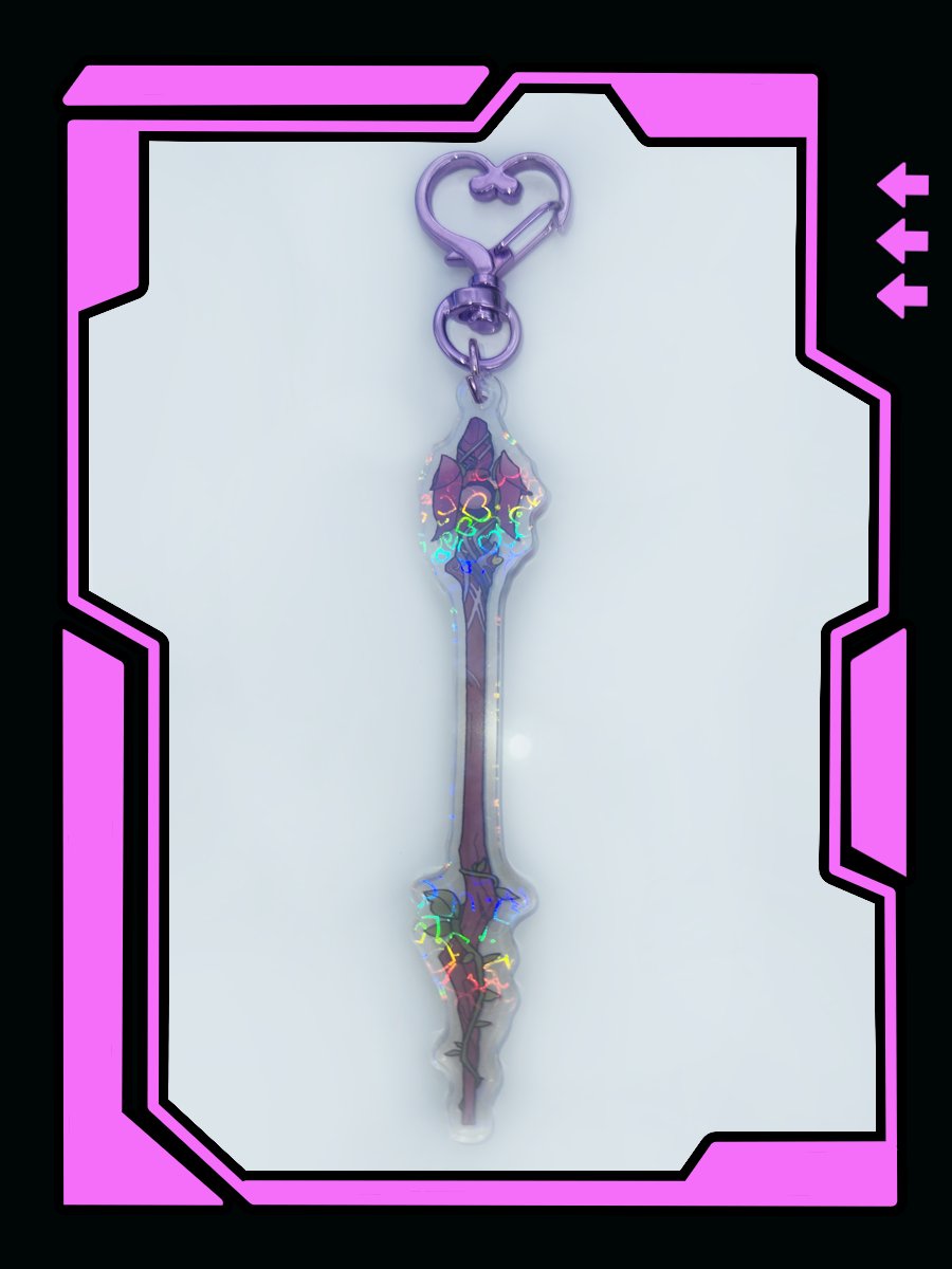 Sugarplum Staff Keychain product image (1)