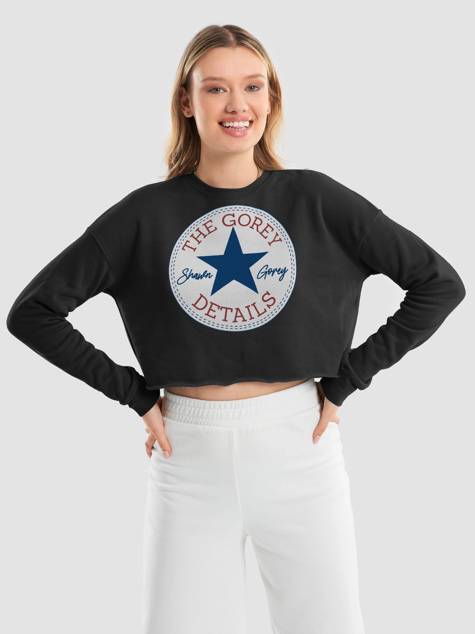 All Stars - Bella+Canvas Women's Fleece Crop Sweatshirt product image (1)
