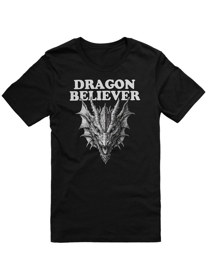 Dragon Believer - Funny Joe Rogan Fantasy Meme T-Shirt product image (1)