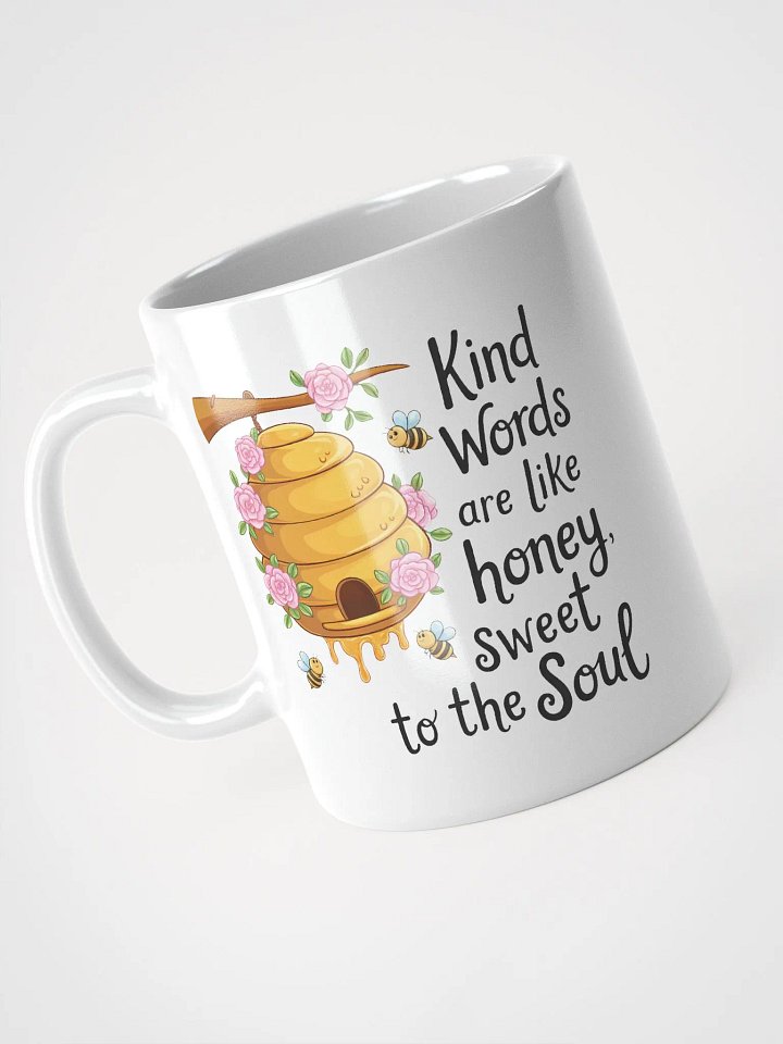 Whimsical Honeycomb Rose Mug product image (2)
