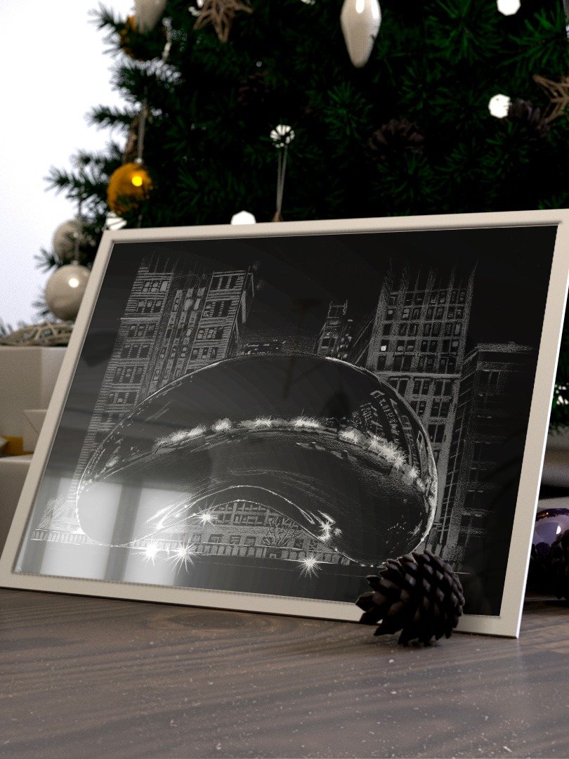 Cloud Gate - A3 Print product image (3)
