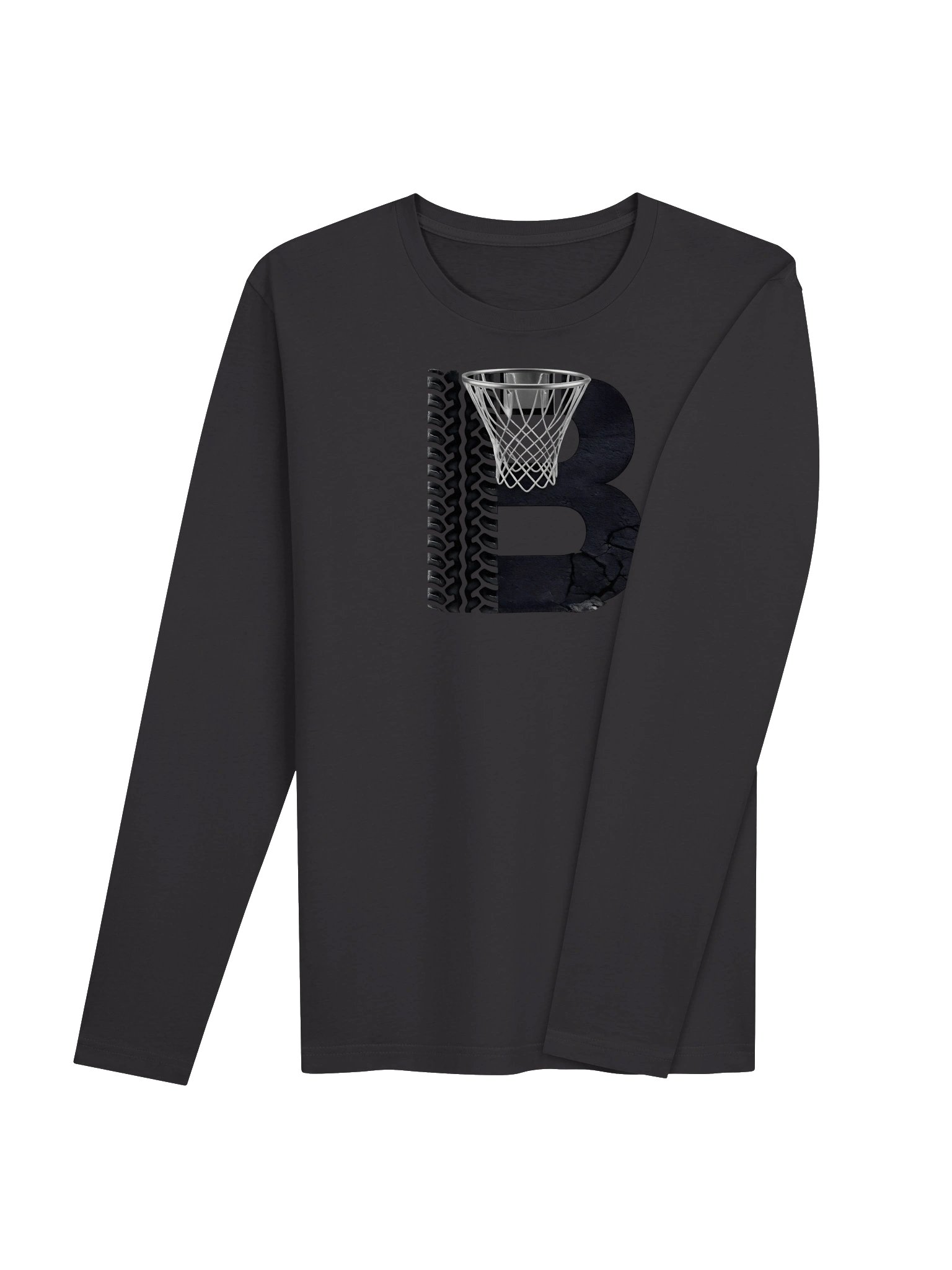 Blacktop Brand Basketball Long Sleeve Tee product image (4)