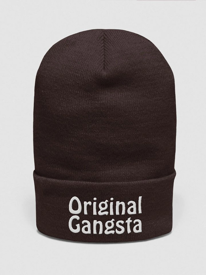 Meggs Original Gangsta Beanie product image (1)