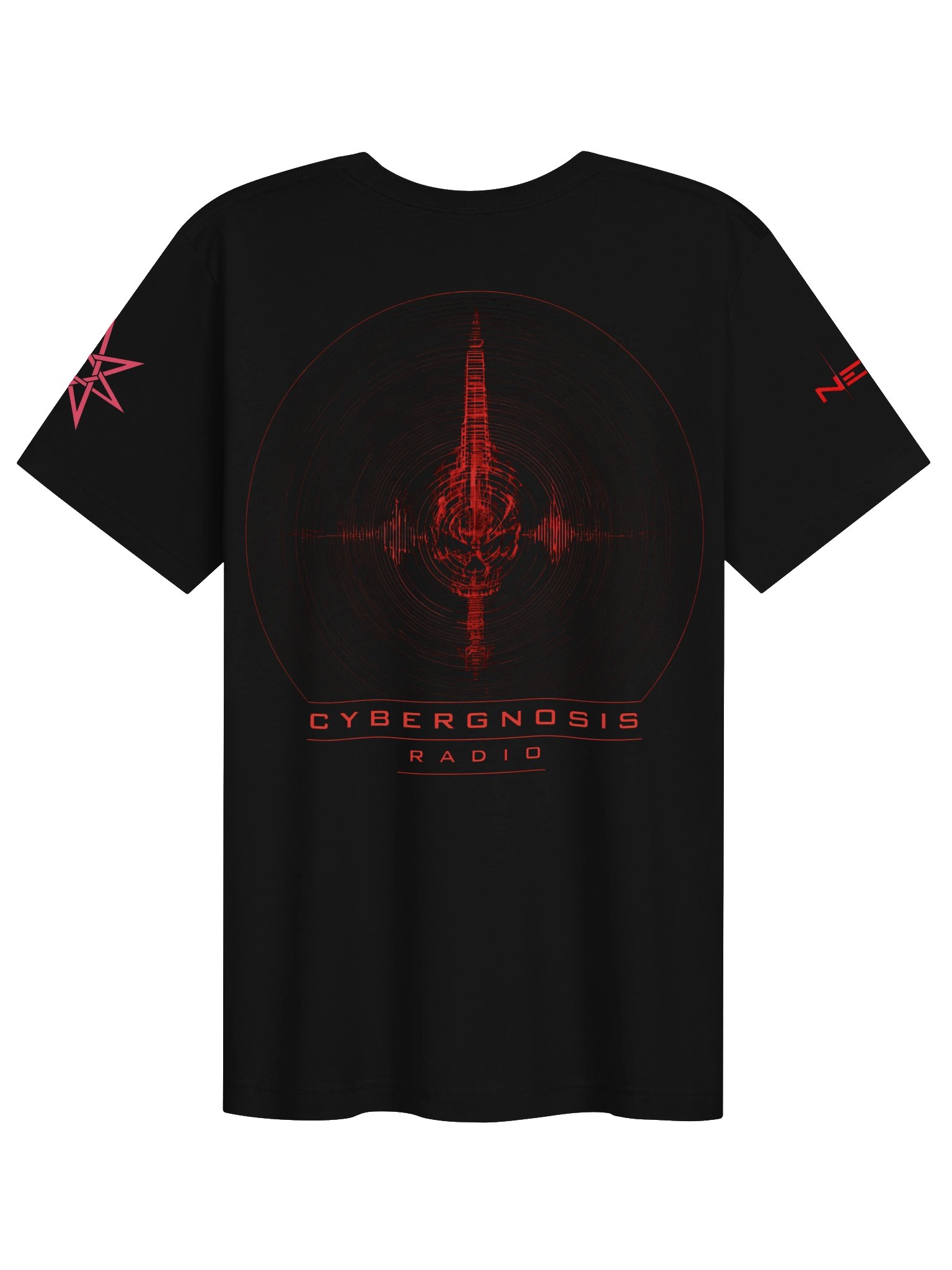 Cyber Gnosis Radio - Tee (Back Piece Artwork) product image (2)