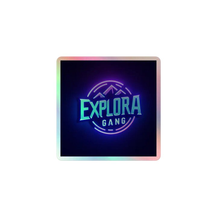 Explora Gang Holo Sticker product image (1)