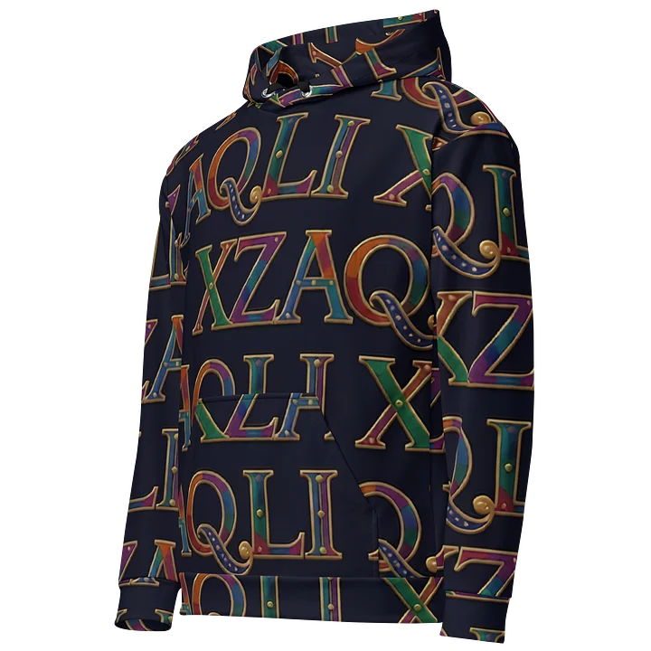 XZAQLI Prism Monogram Hoodie product image (2)
