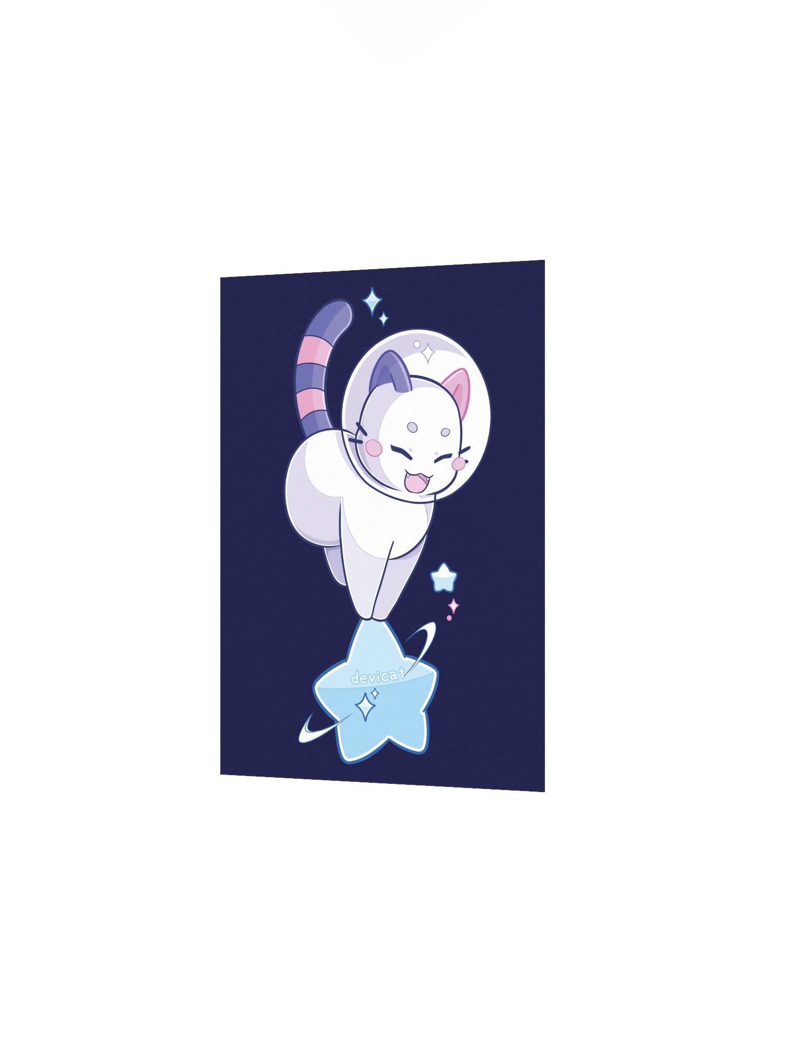 CandiCat Astro Cat 2024 Print product image (2)