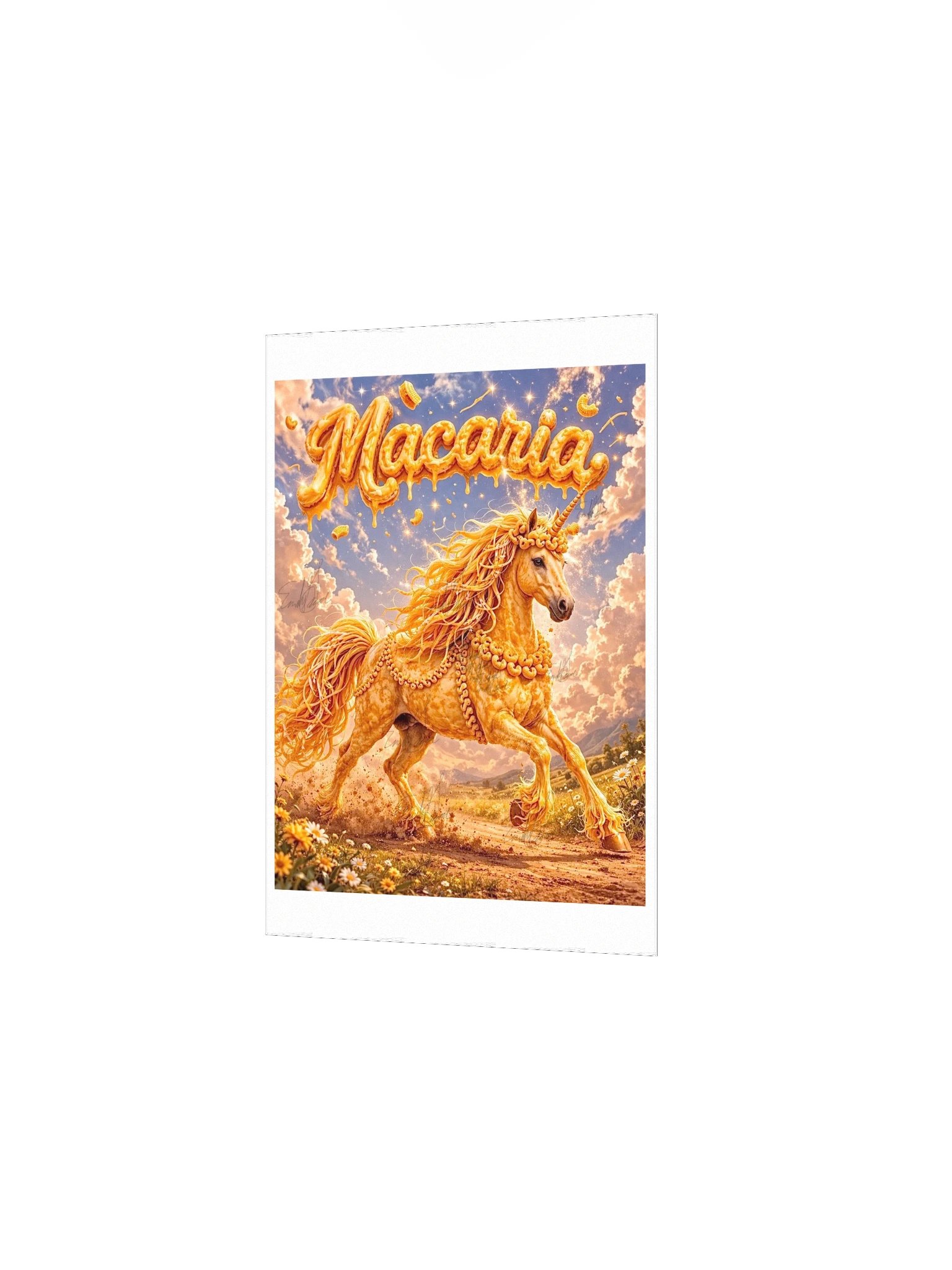 Macaria White Poster product image (10)