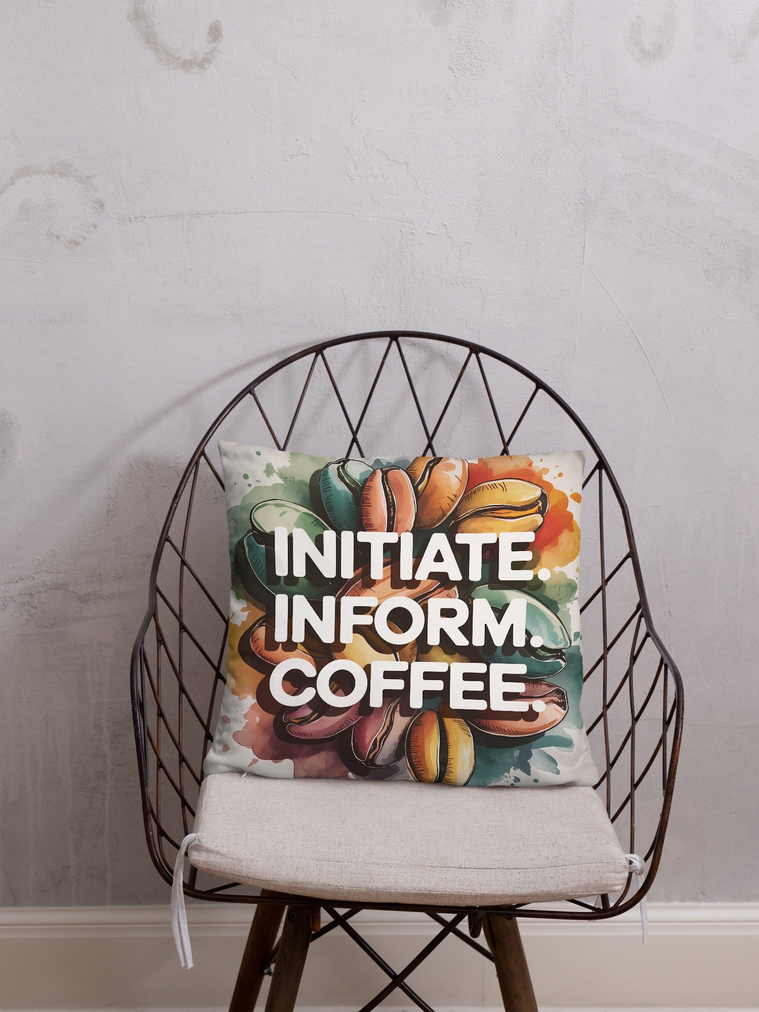 Initiate Inform Coffee Human Design Manifestor Pillow product image (11)