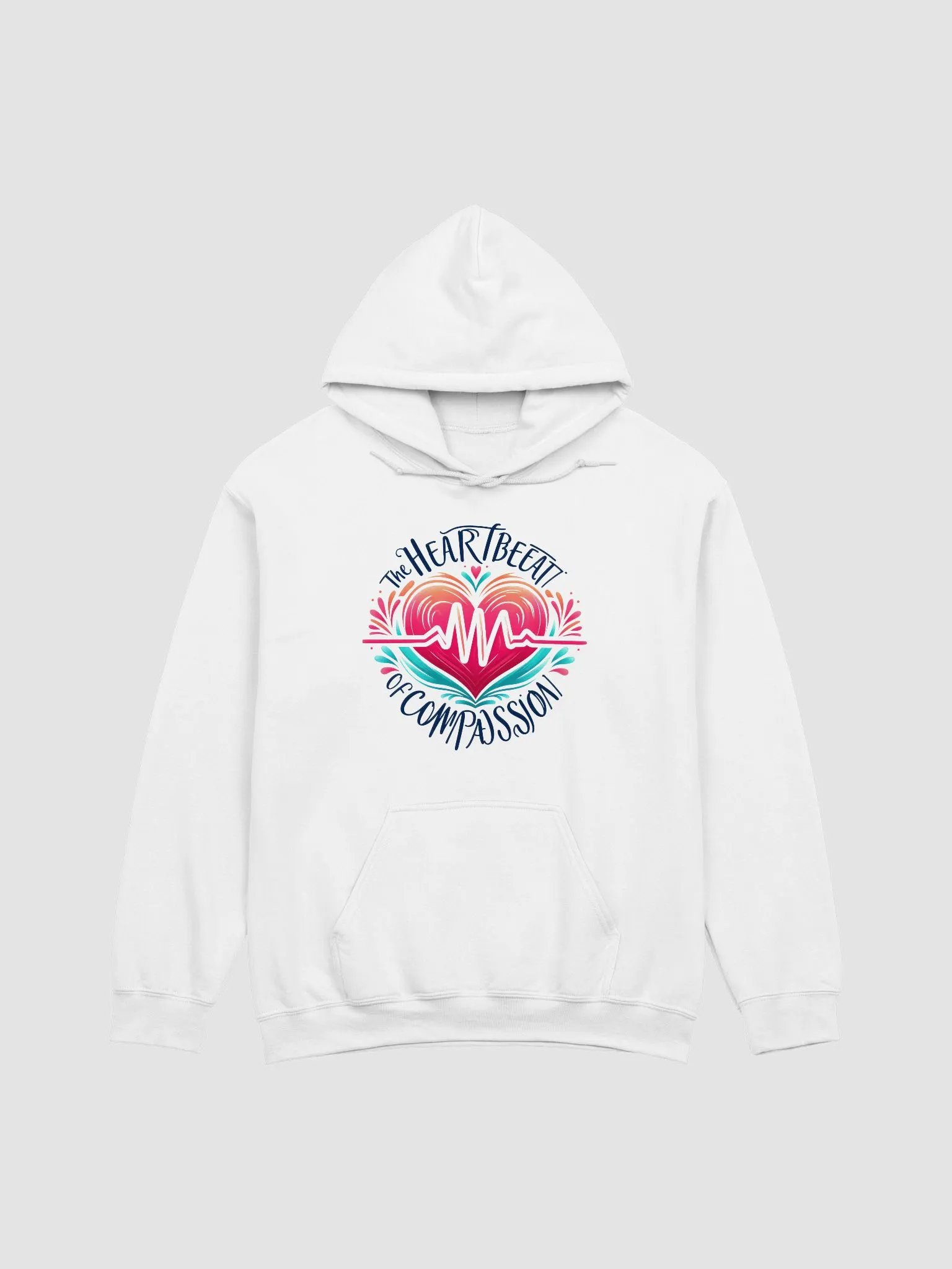 Heart Health: Compassionate Heartbeat Hoodie product image (4)