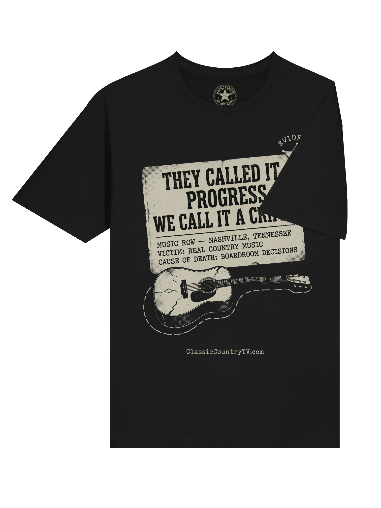 They Called It Progress. We Call It a Crime. — Classic Country Music Tee product image (6)