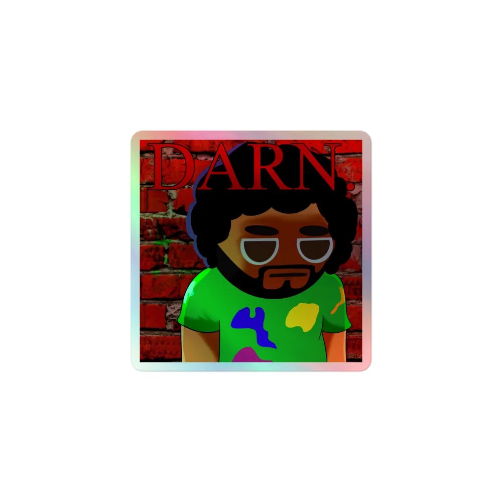 DARN. Holo Sticker product image (1)