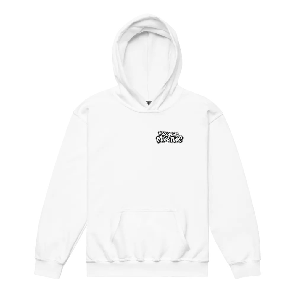 Youth My Singing Monsters Logo (Black on White) Hoodie product image (1)