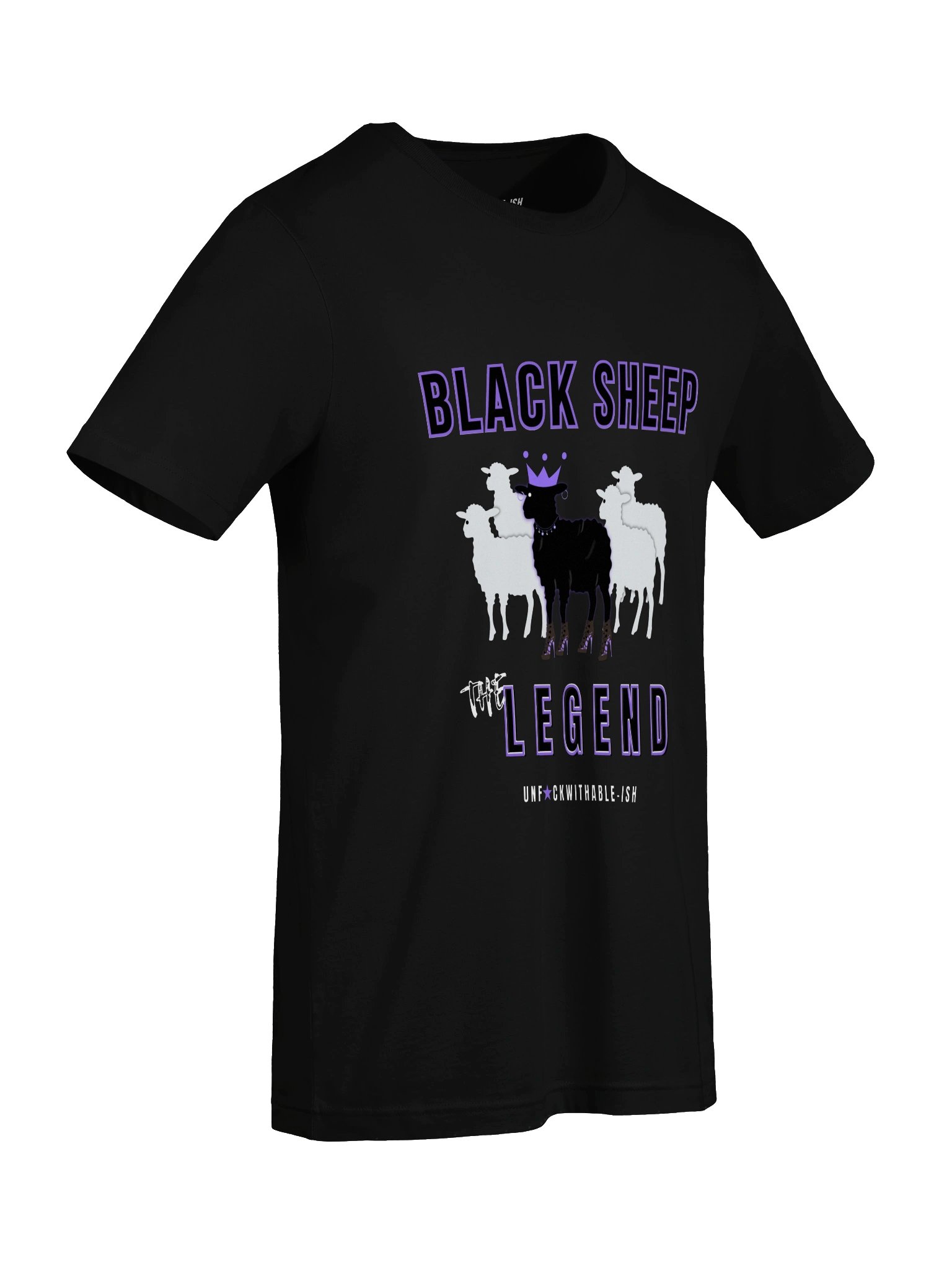 Women's Black Sheep "The LEGEND" Graphic T-Shirt product image (7)