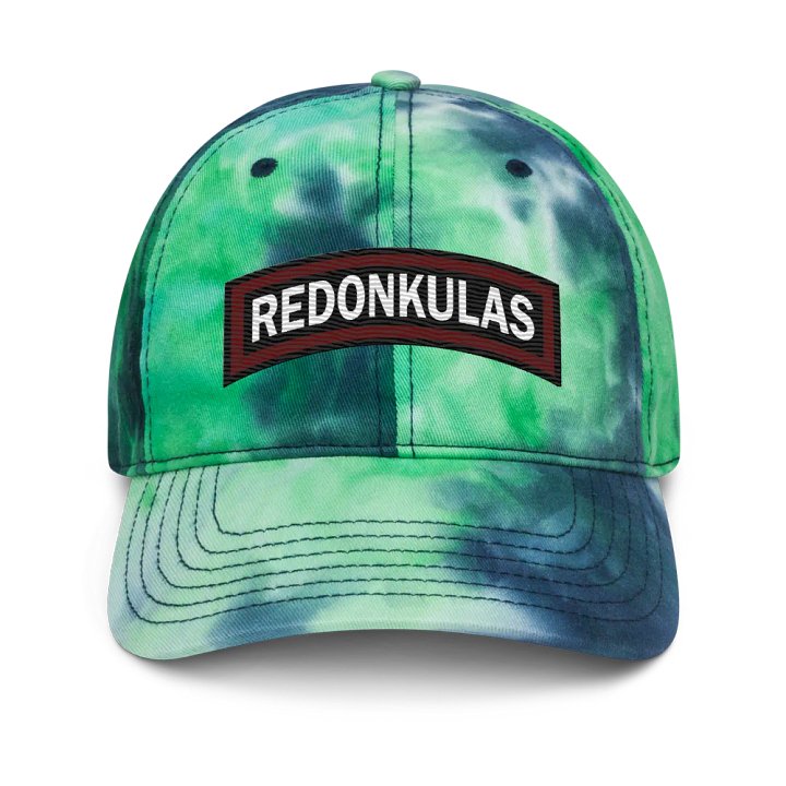 Redonkulas Regiment Tab Hat - Tie Dye product image (1)