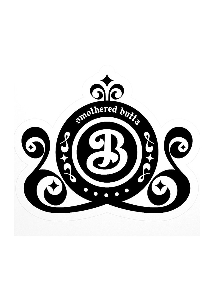 The B Logo sticker product image (2)