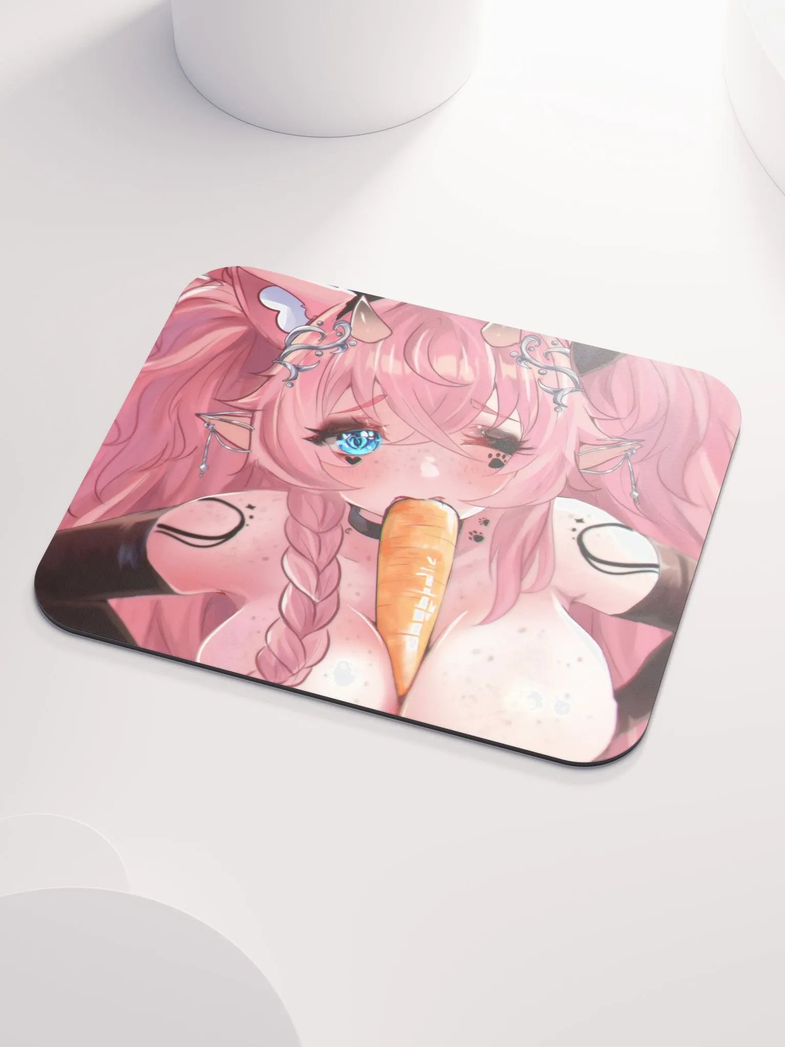 Bunny Bite🐇 (Classic MousePad) product image (3)