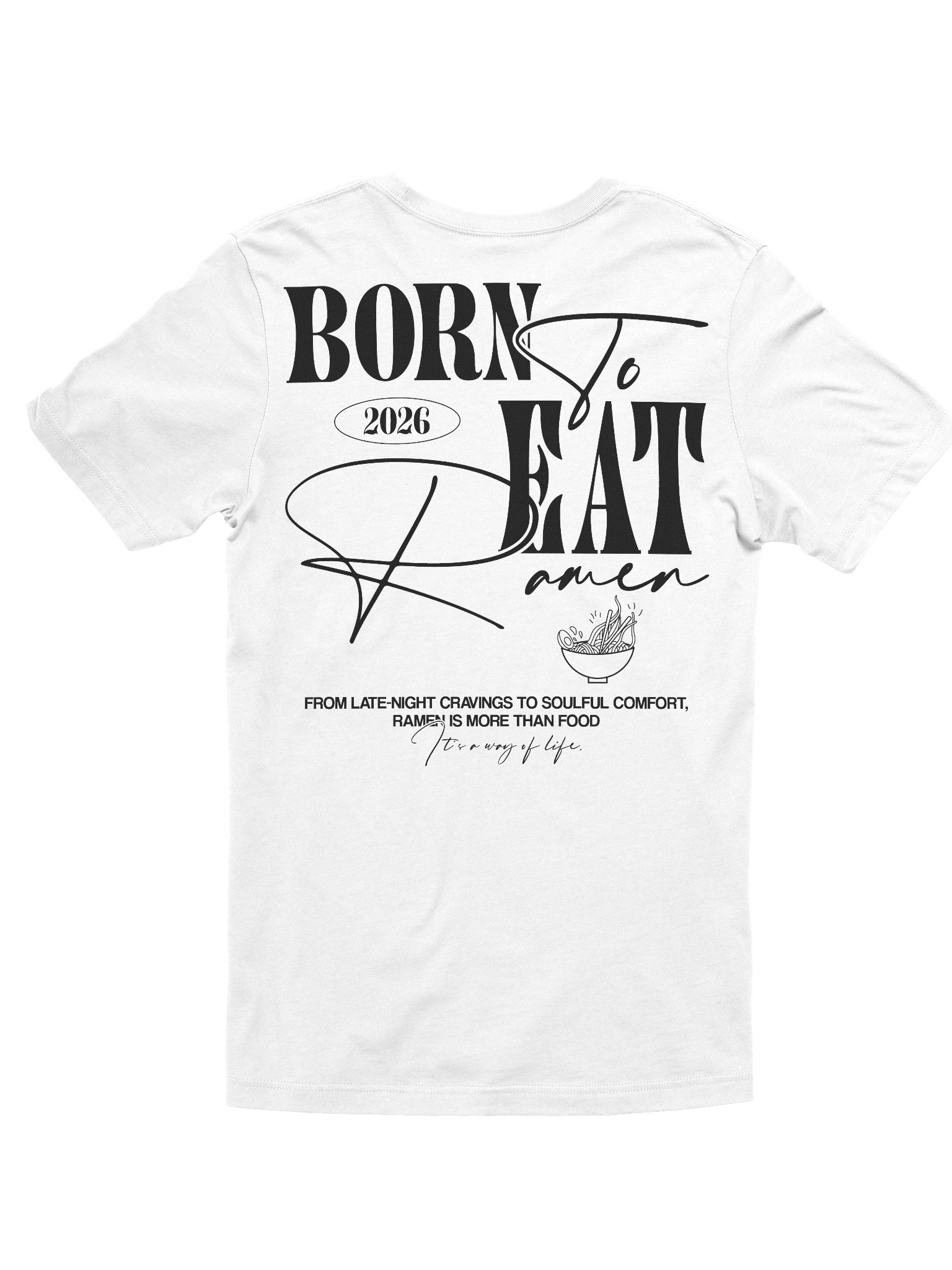 Typography Comfort T-Shirt Light product image (2)