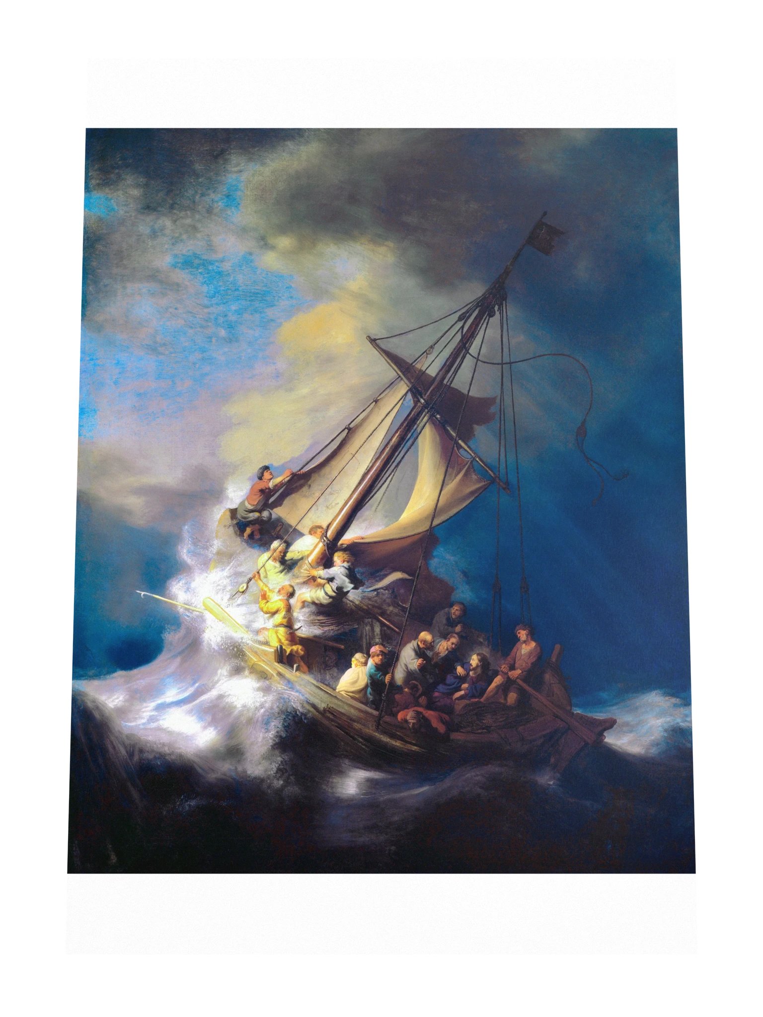 The Storm on the Sea of Galilee — XLarge Poster product image (4)