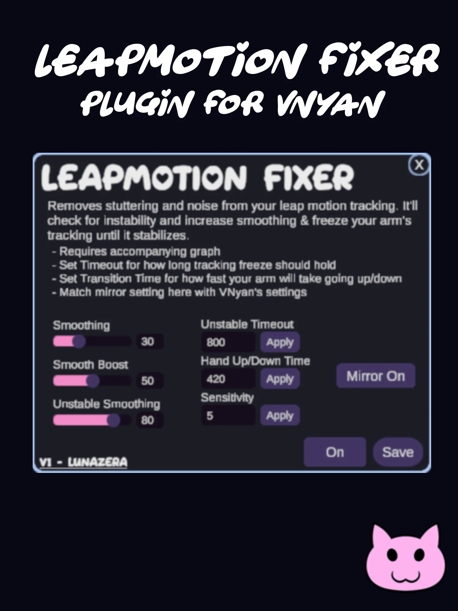 Leap Motion Fixer VNyan Plugin - Tip product image (1)