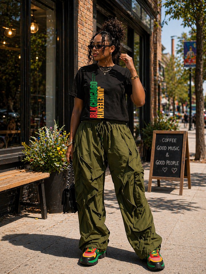 Juneteenth BLK Chicago Tee product image (1)