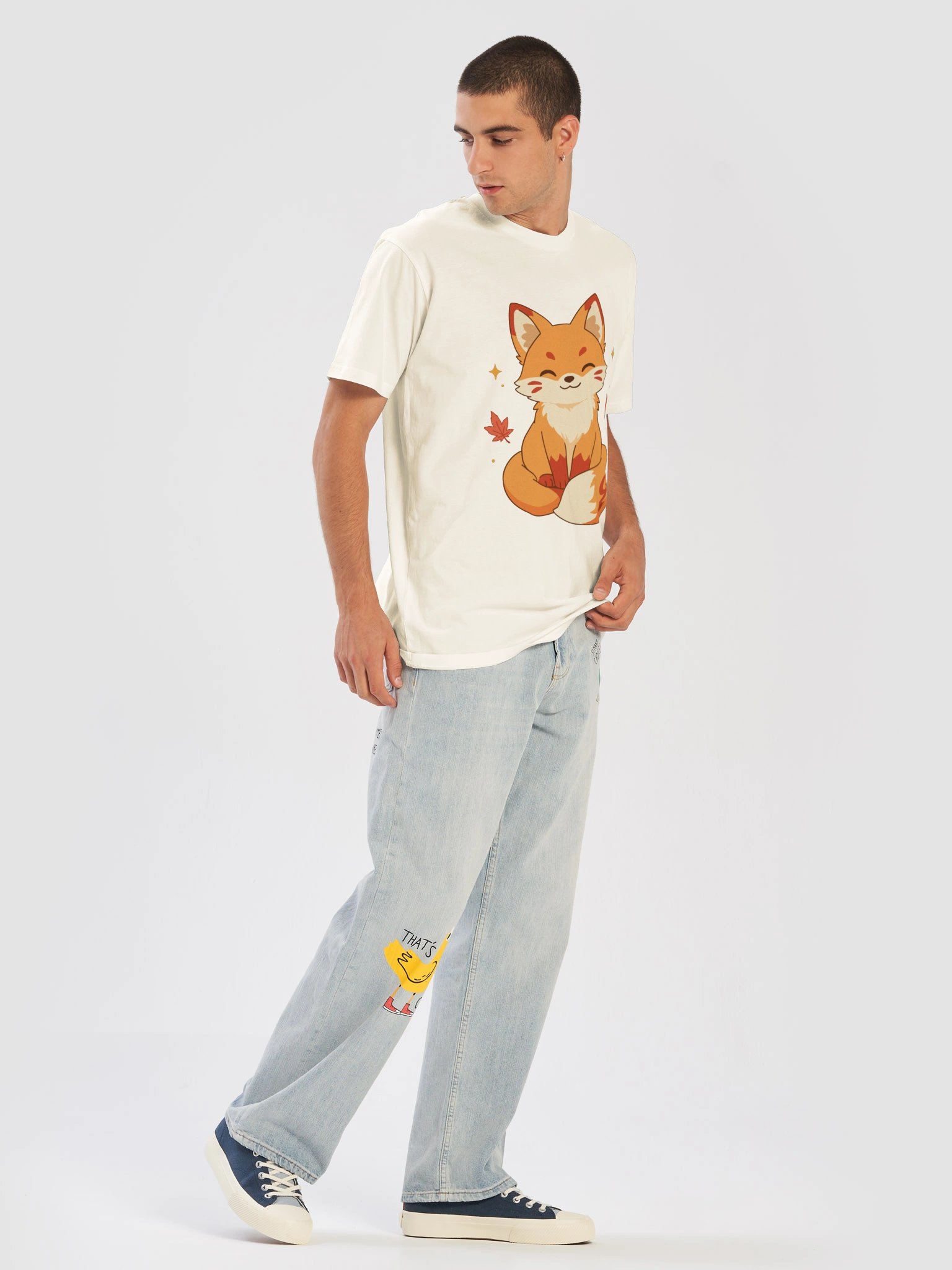 Soft Kitsune Fox Tee product image (5)