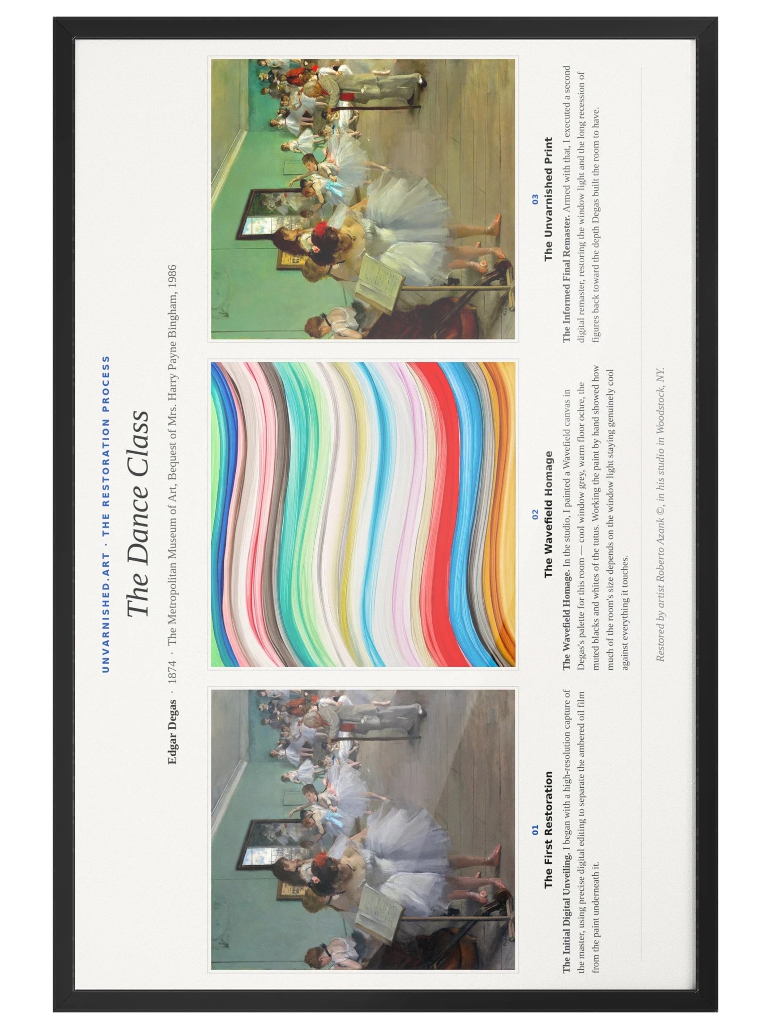 The Dance Class — Framed Process Poster product image (4)
