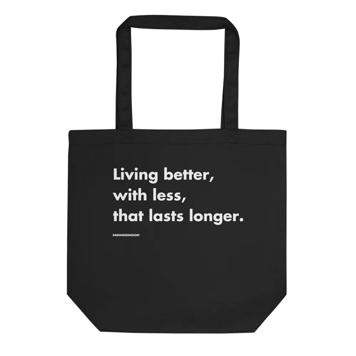 Living better tote bag product image (1)