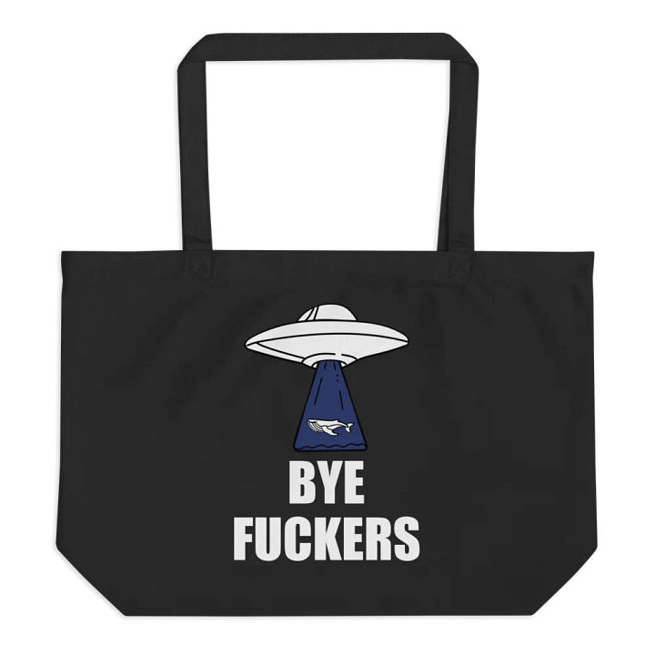 Bye Fuckers eco tote product image (1)