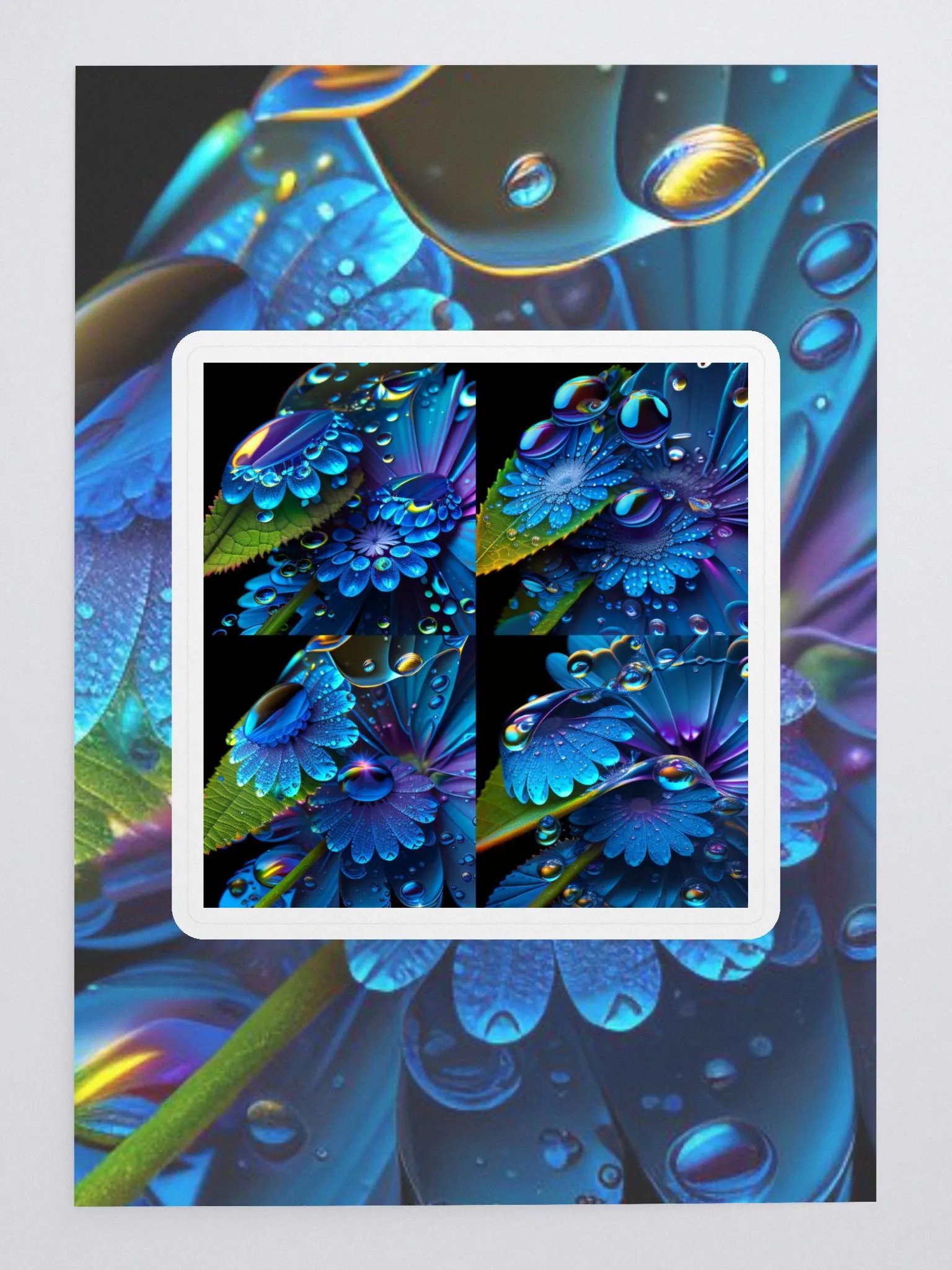 Kawaiikitten Exclusive Premium Dew Drop Sticker product image (3)