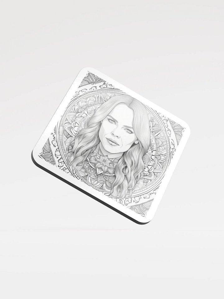 Serene Symmetry Mandala Coaster product image (1)