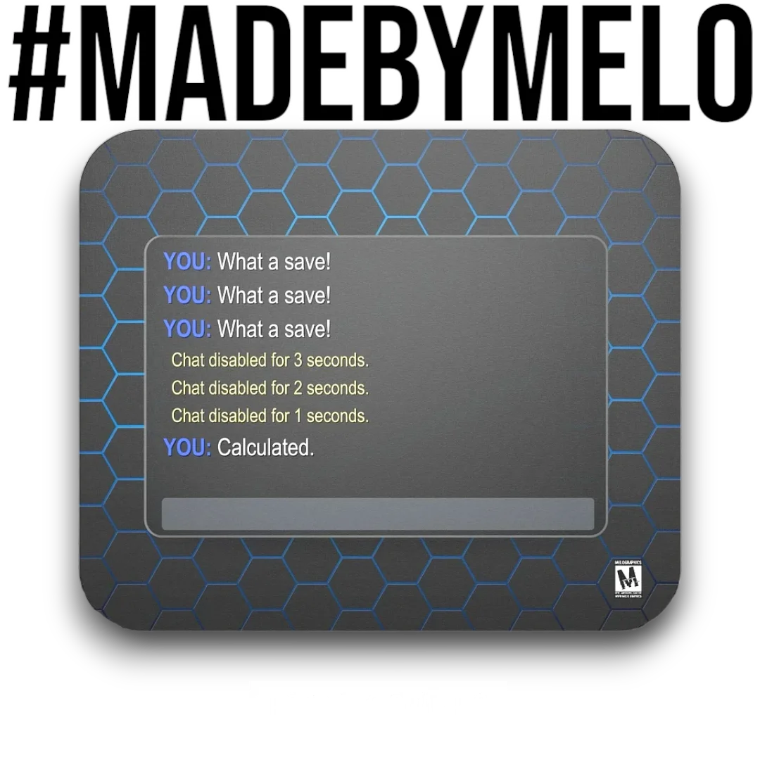 Carball Quick Chat Champ: What a Save - Mouse Pad | #MadeByMELO product image (1)