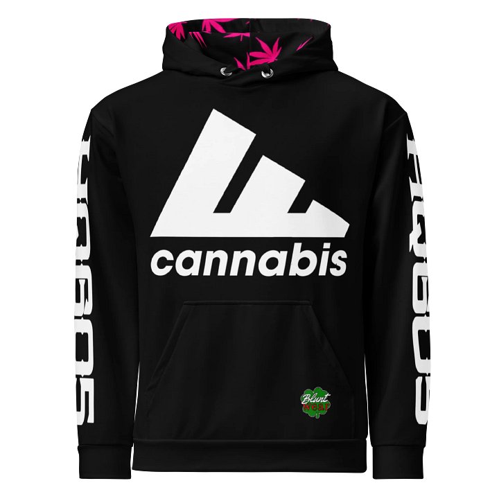 Hemp Quarters Pink Cannabis/FAFO Hoodie product image (1)