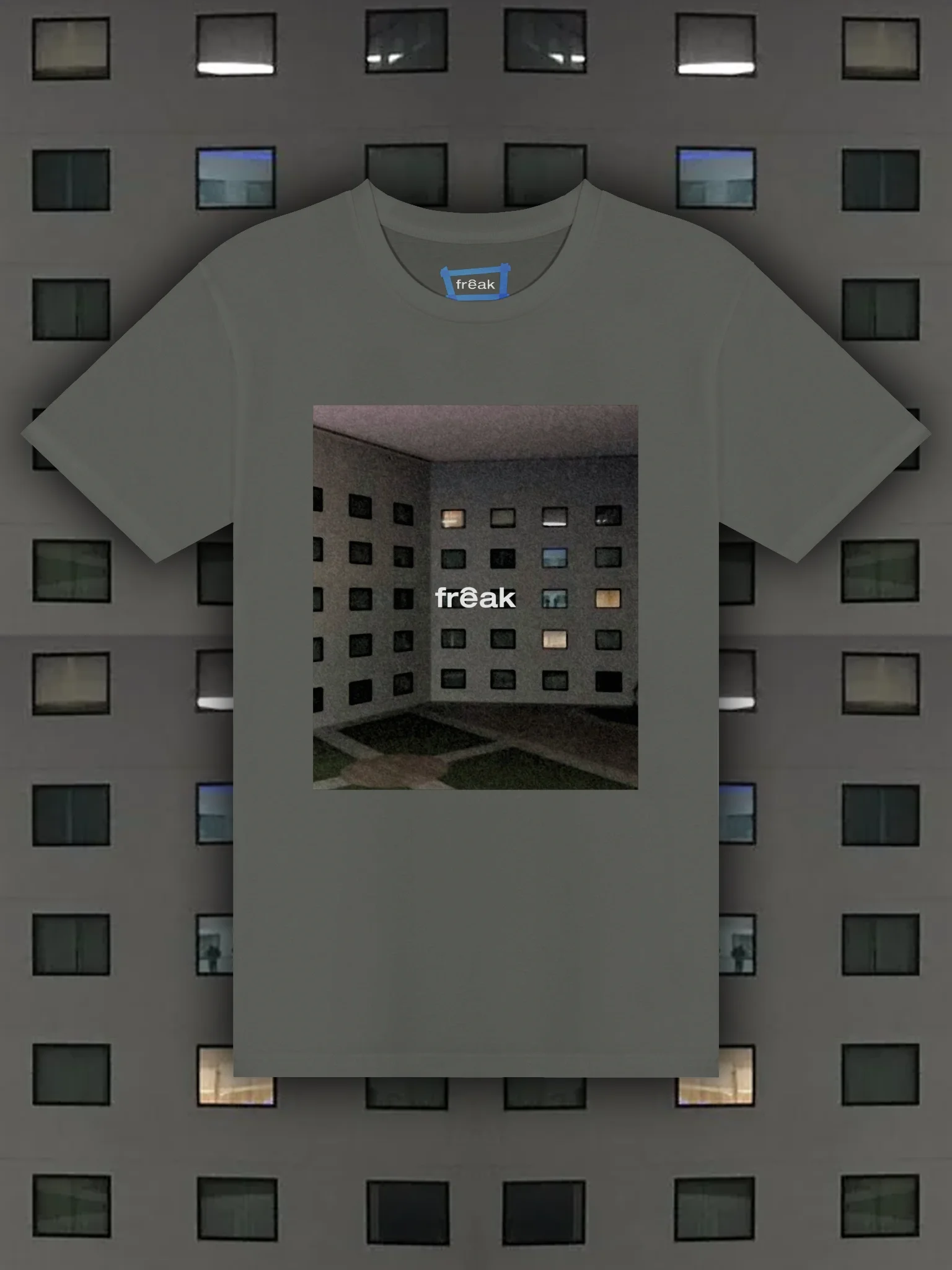 The Courtyard of Windows - Unisex FREAK x Backrooms Tee product image (1)