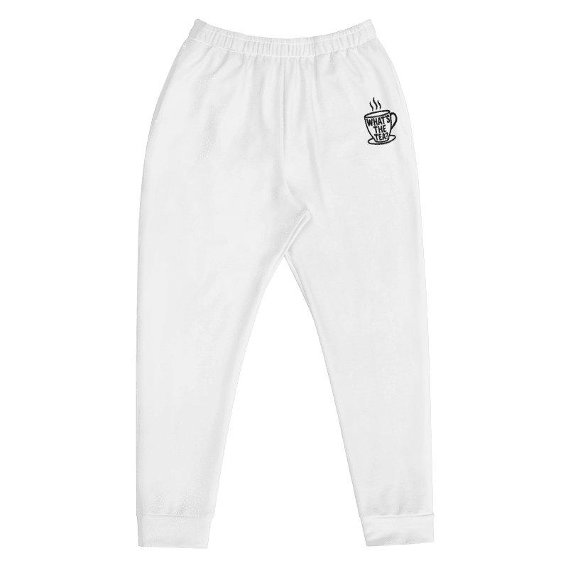 What's The Tea? Joggers - White product image (1)