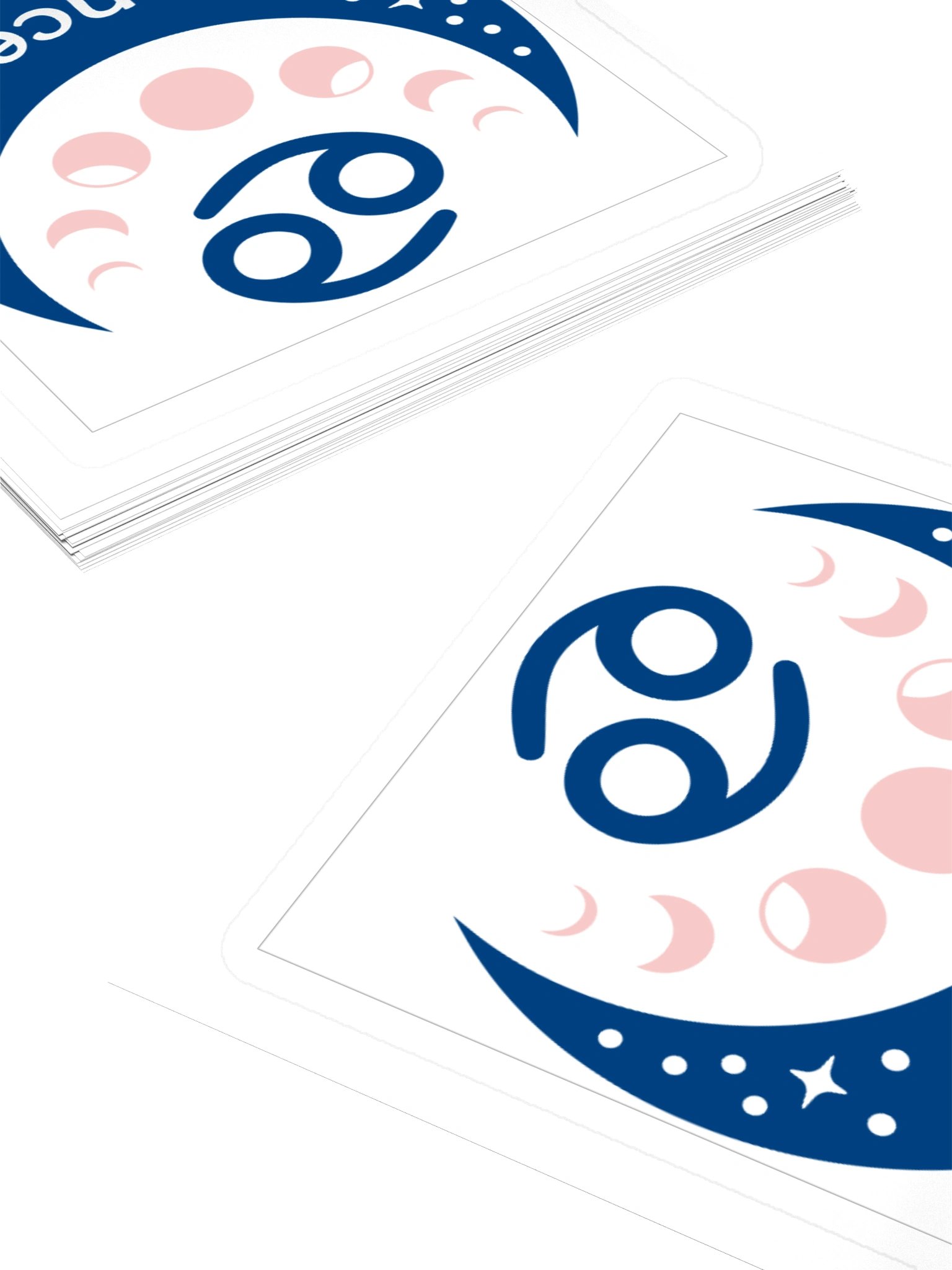 Cancer Zodiac Emblem Kiss Cut Sticker product image (4)