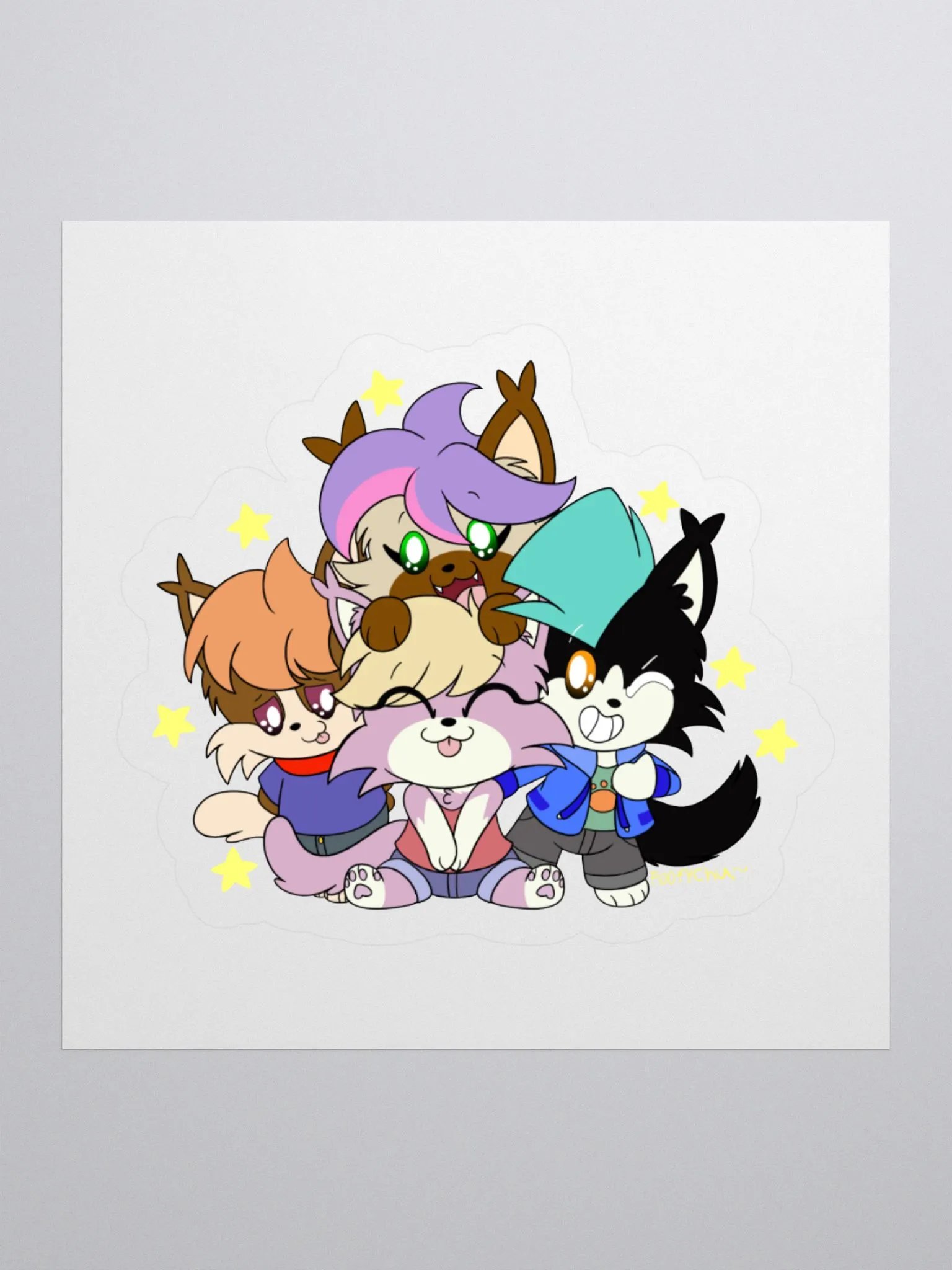 Chibi Kitty Group product image (3)
