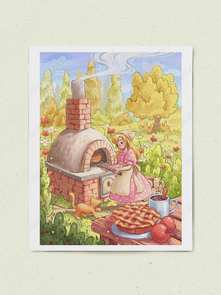 Cottage Baking - Print 8x10 product image (1)