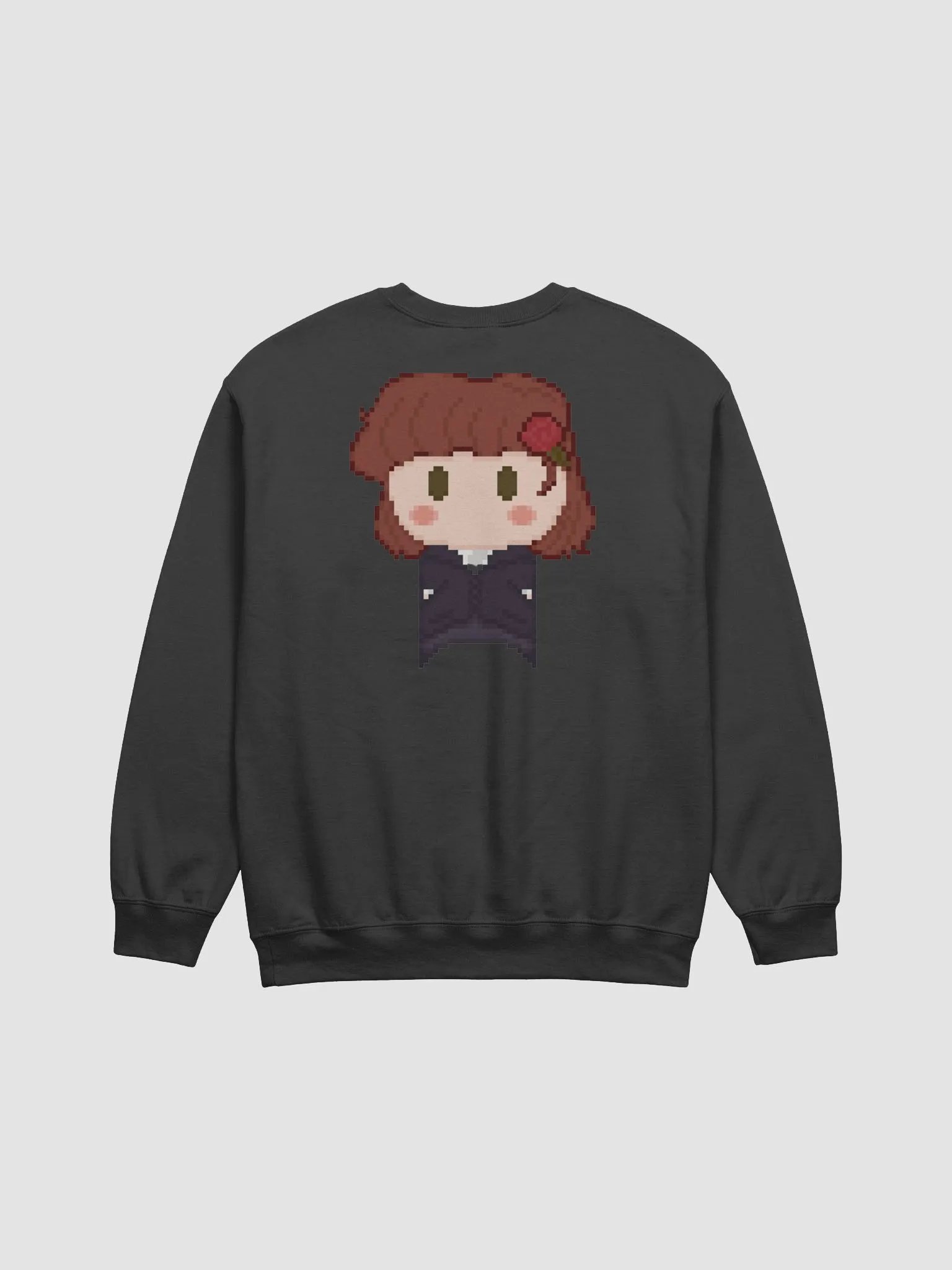 Pixel Art Rose Sweatshirt | Art by SquidSlayerNate product image (2)