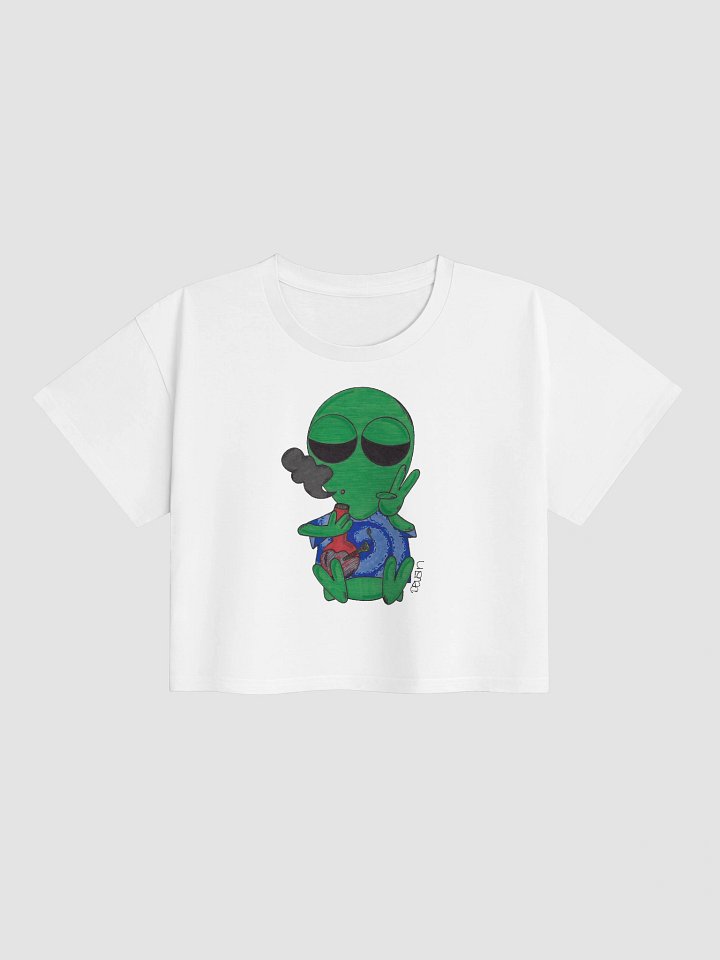 Stoner Alien Crop Top product image (1)