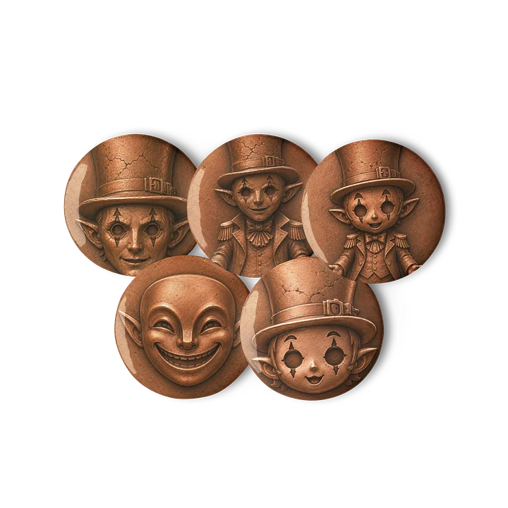 Voice of Twilight — Copper Coin Buttons product image (3)