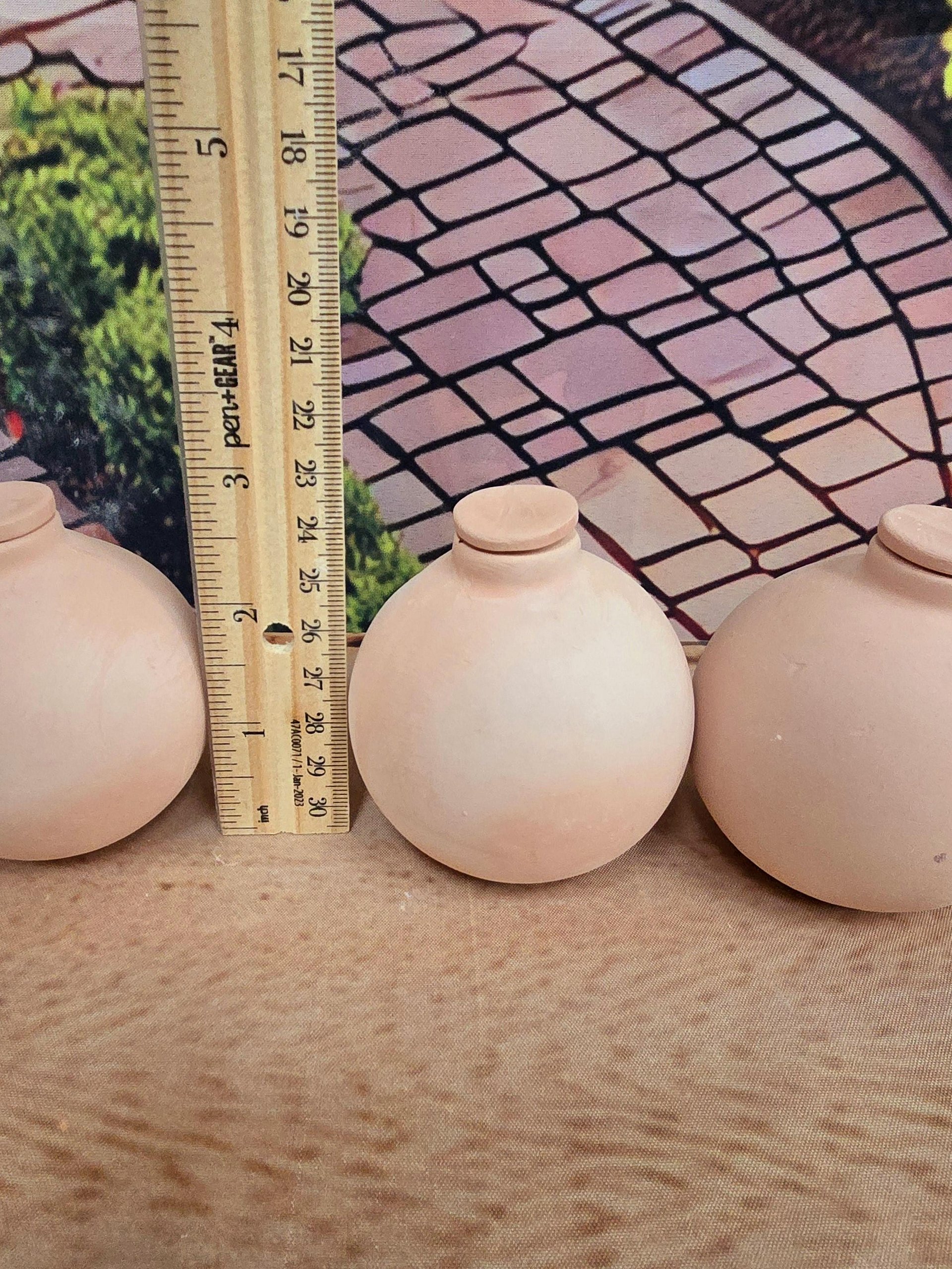 Terracotta Plant Olla Watering System: Orb Set of 3 product image (3)