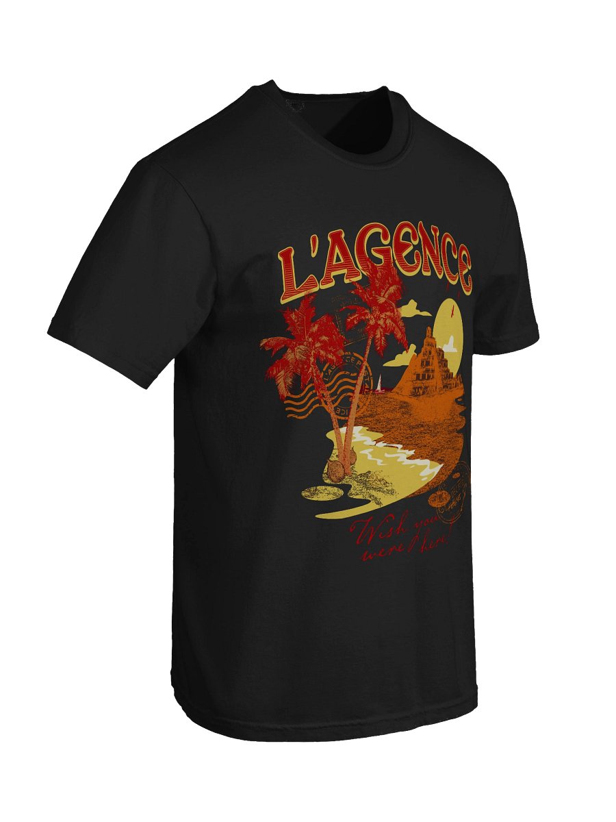 Wish You Were Here! Heavy T-Shirt - Black product image (6)