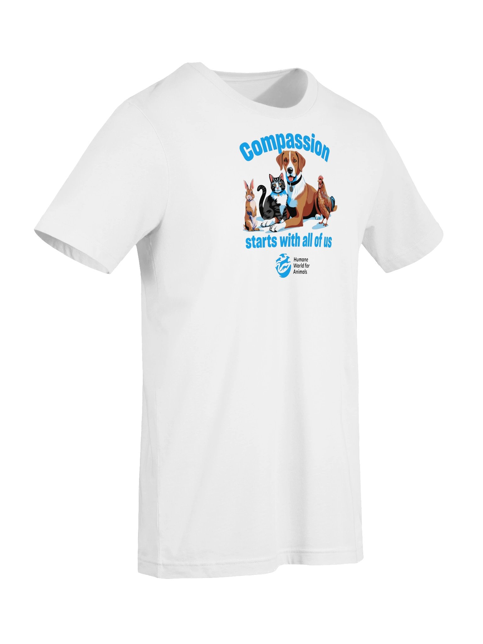 Compassion starts with all of us - T-shirt product image (3)
