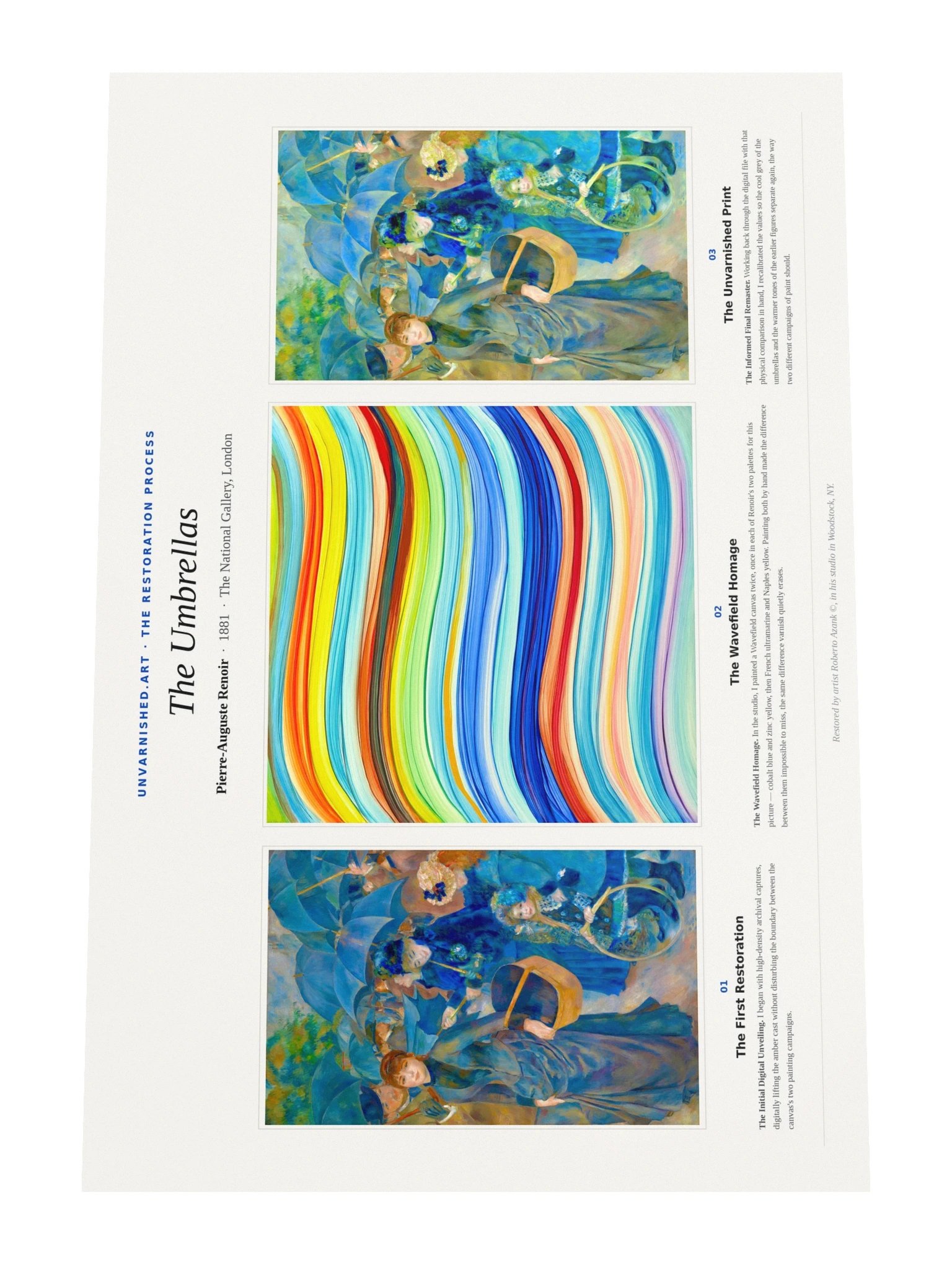 The Umbrellas — Process Poster product image (4)