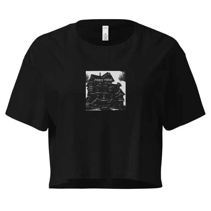 Women's Premium Crop Top, heavy metal product image (1)