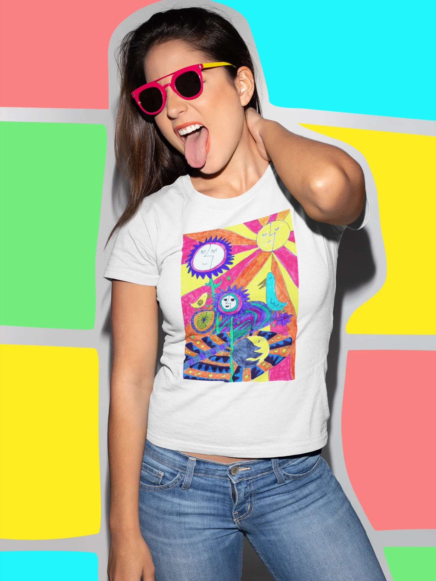 Abstract Dream Landscape T-Shirt product image (2)