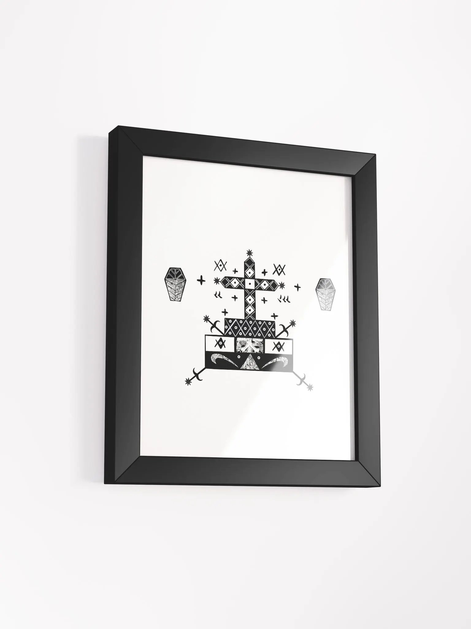 Frame with Bawon vèvè product image (14)