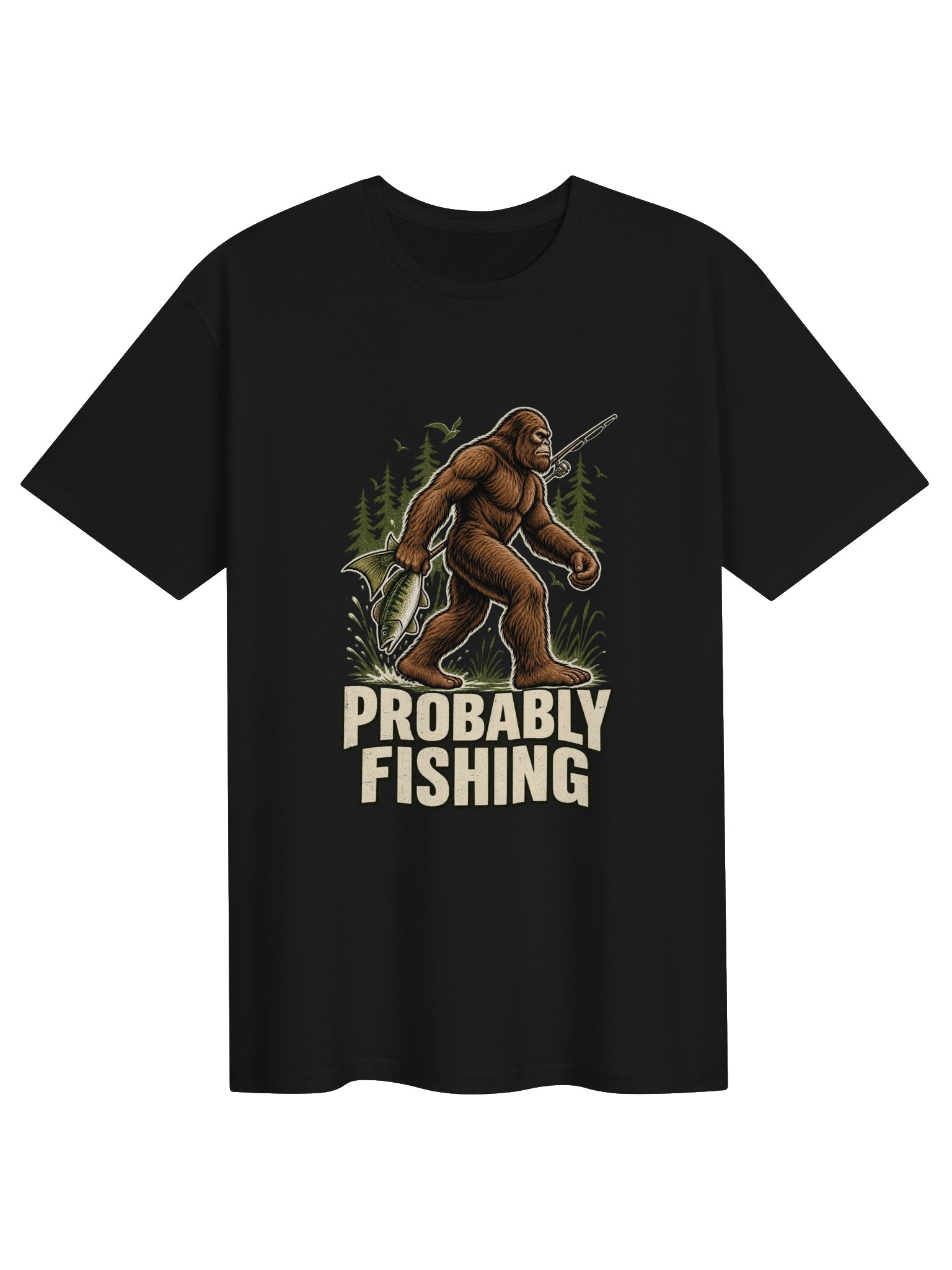 Probably Fishing T-shirt product image (1)