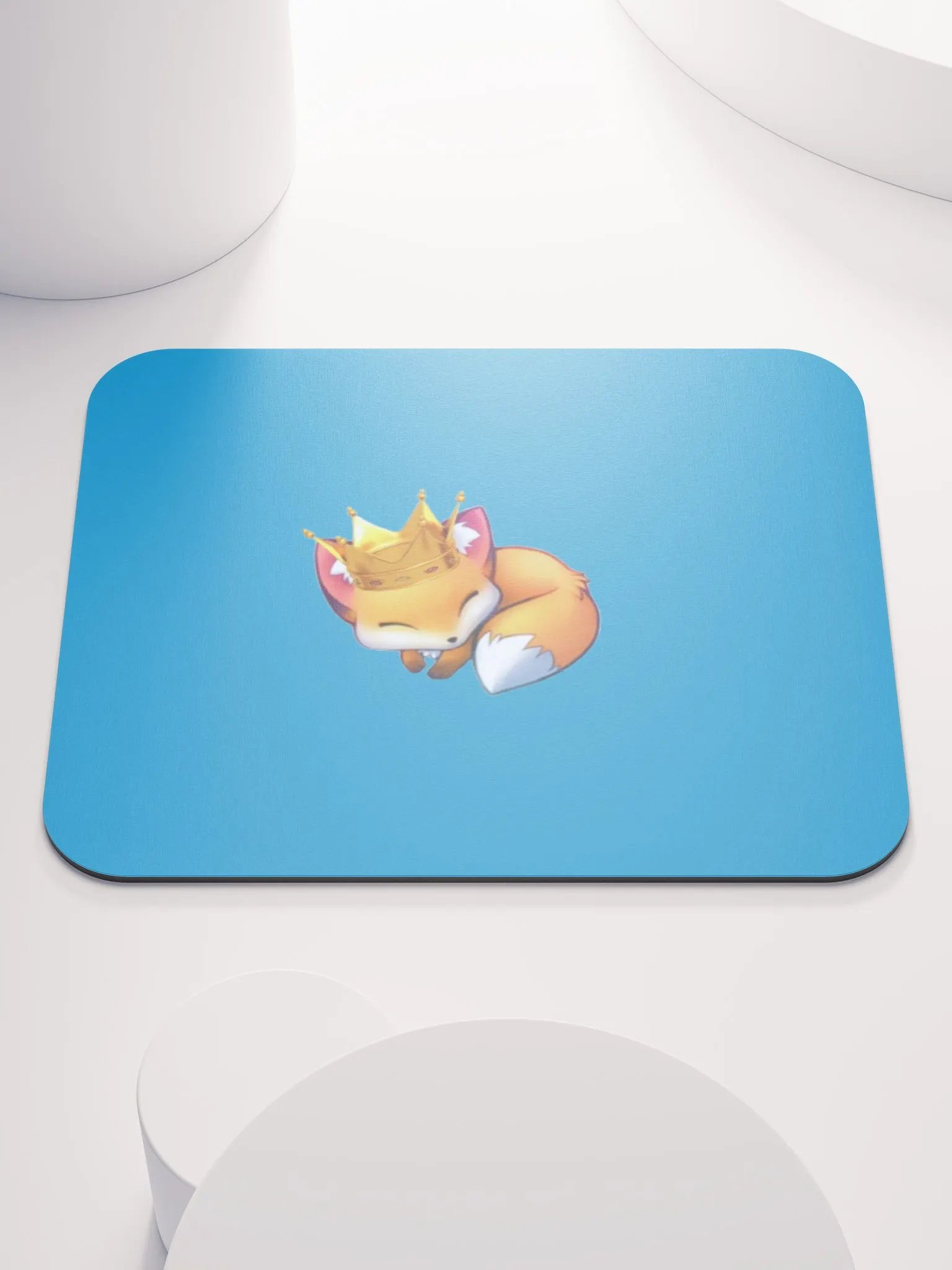 Sleepy Fox Desk Mat product image (1)